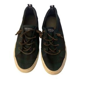 Plaid Sperry Shoes  